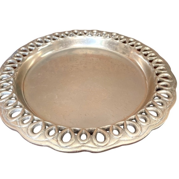 WILTON Armetale pewter tray, oven safe, food safe - Picture 3 of 6